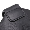 ルイヴィトン LOUIS VUITTON レーサー スリングバッグ M46107 ノワール レザー モノグラムシャドウレザー ボディバッグ マットブラック金具 黒 クロスボディ