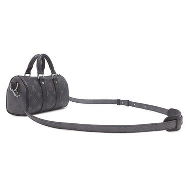 ルイヴィトン LOUIS VUITTON キーポル XS M45947 モノグラムエクリプスリバース レザー モノグラムエクリプスリバースキャンバス 2WAYバッグ シルバー金具 ミニボストン