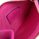 ヴァレンティノ VALENTINO ロックスタッズ カードケース 4W2P0T35ZKZ ピンク レザー カードケース ゴールド金具 フラグメントケース コインケース