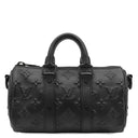 ルイヴィトン LOUIS VUITTON キーポル XS M57960 モノグラムシール レザー モノグラムシール 2WAYバッグ ブラック金具 ミニボストン エンボス