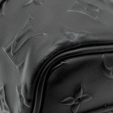 ルイヴィトン LOUIS VUITTON キーポル XS M57960 モノグラムシール レザー モノグラムシール 2WAYバッグ ブラック金具 ミニボストン エンボス