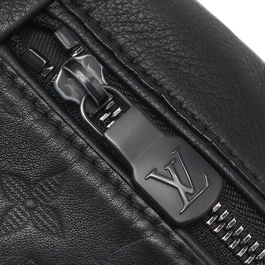 ルイヴィトン LOUIS VUITTON ディスカバリー バムバッグ M44388 モノグラムシャドウ レザー モノグラムシャドウレザー ボディバッグ ブラック金具 黒 ウエストバッグ