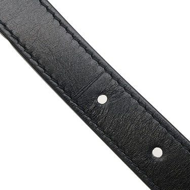 イヴ・サンローラン Yves Saint Laurent ソルフェリーノ キャンバス ショルダー ベージュ×ブラック キャンバス レザー ショルダーバッグ シルバー金具 YSL ロゴプレート