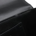 イヴ・サンローラン Yves Saint Laurent ソルフェリーノ キャンバス ショルダー ベージュ×ブラック キャンバス レザー ショルダーバッグ シルバー金具 YSL ロゴプレート