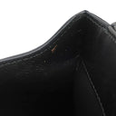 イヴ・サンローラン Yves Saint Laurent ソルフェリーノ キャンバス ショルダー ベージュ×ブラック キャンバス レザー ショルダーバッグ シルバー金具 YSL ロゴプレート