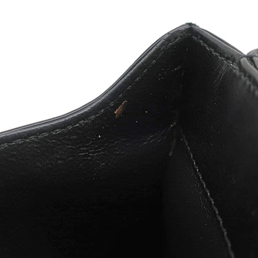 イヴ・サンローラン Yves Saint Laurent ソルフェリーノ キャンバス ショルダー ベージュ×ブラック キャンバス レザー ショルダーバッグ シルバー金具 YSL ロゴプレート