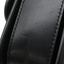 イヴ・サンローラン Yves Saint Laurent ソルフェリーノ キャンバス ショルダー ベージュ×ブラック キャンバス レザー ショルダーバッグ シルバー金具 YSL ロゴプレート