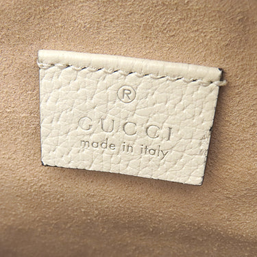 グッチ GUCCI オフィディア GG ミニ ラウンド ショルダー 550618 ホワイト レザー ショルダーバッグ ゴールド金具 白 紺 赤 チェーンショルダー