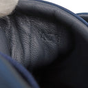 エルメス HERMES アンヴォル H221894Z ネイビー×オレンジ キャンバス スウェード #43.5 スニーカー Envol 紺 橙 白 ソルド品