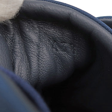 エルメス HERMES アンヴォル H221894Z ネイビー×オレンジ キャンバス スウェード #43.5 スニーカー Envol 紺 橙 白 ソルド品