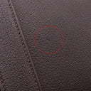 エルメス HERMES ガーデンパーティーTPM ブラウン×ホワイト トワルソーアッシュ レザー トートバッグ シルバー金具 茶 白 Ｈロゴ
