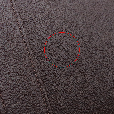 エルメス HERMES ガーデンパーティーTPM ブラウン×ホワイト トワルソーアッシュ レザー トートバッグ シルバー金具 茶 白 Ｈロゴ