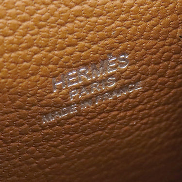 エルメス HERMES ビジュードサック ケリードール ナチュラルサブレ×オレンジ×ナタ×ブリック レザー タデラクト バッグチャーム シルバー金具 茶