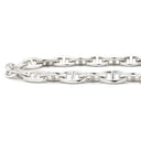 エルメス HERMES シェーヌダンクル GM シルバー シルバー925 ネックレス スターリングシルバー AG925 29コマ 2連ブレス