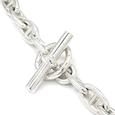 エルメス HERMES シェーヌダンクル GM シルバー シルバー925 ネックレス スターリングシルバー AG925 29コマ 2連ブレス