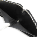 ジバンシイ GIVENCHY ヴォワイユー ネックストラップ カードホルダー BK60F6K1Y1 001 ブラック グレインカーフレザー 二つ折り財布 シルバー金具 コンパクト