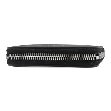 ジバンシイ GIVENCHY ヴォワイユー ネックストラップ カードホルダー BK60F6K1Y1 001 ブラック グレインカーフレザー 二つ折り財布 シルバー金具 コンパクト