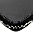 ジバンシイ GIVENCHY ヴォワイユー ネックストラップ カードホルダー BK60F6K1Y1 001 ブラック グレインカーフレザー 二つ折り財布 シルバー金具 コンパクト