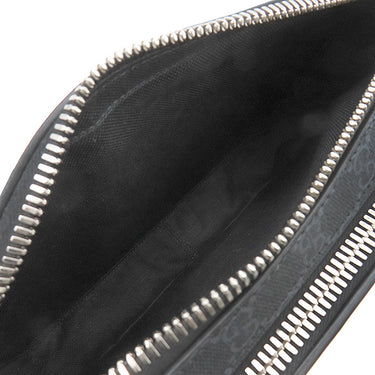 グッチ GUCCI GG ミディアム クロスボディバッグ 822072 ブラック GGスプリームキャンバス ショルダーバッグ シルバー金具 黒 ショルダー