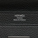 エルメス HERMES ケリーデペッシュ 36 モノクローム ブラック トゴ ブリーフケース マットブラック金具 ビジネスバッグ ソーブラック 2023年製