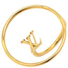 ルイヴィトン LOUIS VUITTON バーグ LV エクリプス M00768 ゴールド メタル #S リング 指輪 BAGUE LV ECLIPSE 11号