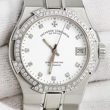 腕時計 ヴァシュロン・コンスタンタン VACHERON CONSTANTIN オーヴァーシーズ ミディアムサイズ 42552/423A-8931 自動巻き メンズ 純正ダイヤ