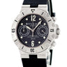 腕時計 ブルガリ BVLGARI ディアゴノ スクーバ 200m クロノグラフ SCB38S 自動巻き メンズ ブラック 黒 逆回転防止ベゼル