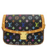 ルイヴィトン LOUIS VUITTON ソローニュ M92639 ノワール モノグラムマルチカラー ショルダーバッグ ゴールド金具 黒 斜め掛け