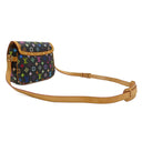 ルイヴィトン LOUIS VUITTON ソローニュ M92639 ノワール モノグラムマルチカラー ショルダーバッグ ゴールド金具 黒 斜め掛け