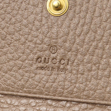グッチ GUCCI ダブルG バイカラー カードケース ウォレット 658610 ベージュ GGスプリームキャンバス レザー 二つ折り財布 ゴールド金具