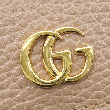 グッチ GUCCI ダブルG バイカラー カードケース ウォレット 658610 ベージュ GGスプリームキャンバス レザー 二つ折り財布 ゴールド金具
