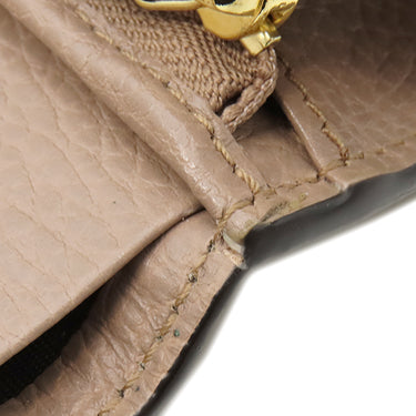 グッチ GUCCI ダブルG バイカラー カードケース ウォレット 658610 ベージュ GGスプリームキャンバス レザー 二つ折り財布 ゴールド金具