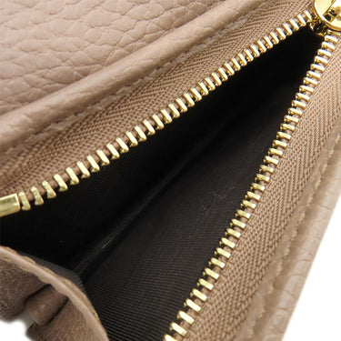 グッチ GUCCI ダブルG バイカラー カードケース ウォレット 658610 ベージュ GGスプリームキャンバス レザー 二つ折り財布 ゴールド金具