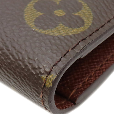 ルイヴィトン LOUIS VUITTON ポシェット パスポール M60135 モノグラム モノグラムキャンバス 長財布 ゴールド金具 茶 三つ折り