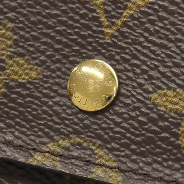 ルイヴィトン LOUIS VUITTON ポシェット パスポール M60135 モノグラム モノグラムキャンバス 長財布 ゴールド金具 茶 三つ折り