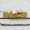 エルメス HERMES バーキン30 ブルーペール トリヨンクレマンス ハンドバッグ ゴールド金具 水色