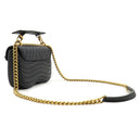 ルイヴィトン LOUIS VUITTON ニューウェーブ チェーンバッグ PM M51683 ブラック カーフ 2WAYバッグ ゴールド金具 黒 ショルダー ハンドバッグ