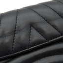 ルイヴィトン LOUIS VUITTON ニューウェーブ チェーンバッグ PM M51683 ブラック カーフ 2WAYバッグ ゴールド金具 黒 ショルダー ハンドバッグ