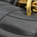 ルイヴィトン LOUIS VUITTON ニューウェーブ チェーンバッグ PM M51683 ブラック カーフ 2WAYバッグ ゴールド金具 黒 ショルダー ハンドバッグ