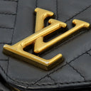 ルイヴィトン LOUIS VUITTON ニューウェーブ チェーンバッグ PM M51683 ブラック カーフ 2WAYバッグ ゴールド金具 黒 ショルダー ハンドバッグ
