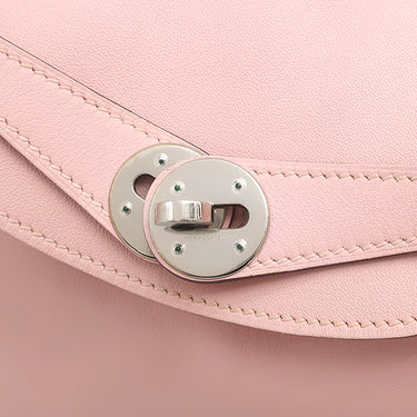 エルメス HERMES リンディ26 ローズサクラ ヴォースイフト 2WAYバッグ シルバー金具