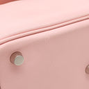 エルメス HERMES リンディ26 ローズサクラ ヴォースイフト 2WAYバッグ シルバー金具
