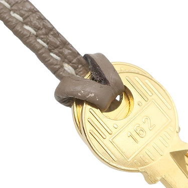 エルメス HERMES バーキン35 エトゥープ トリヨンクレマンス ハンドバッグ ゴールド金具 グレージュ
