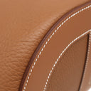 エルメス HERMES インザループ 23 ゴールド トリヨンクレマンス ヴォースイフト ハンドバッグ ゴールド金具 茶 2025年製