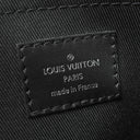 ルイヴィトン LOUIS VUITTON アマゾン スリングバッグ N50011 マリーヌ レザー ダミエグラフィット3Dキャンバス ボディバッグ シルバー金具 ショルダーバッグ 青
