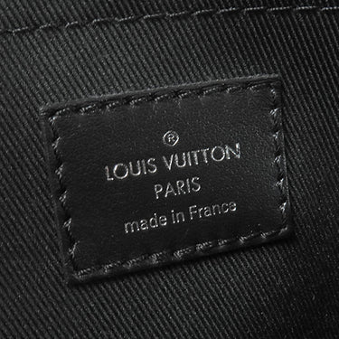 ルイヴィトン LOUIS VUITTON アマゾン スリングバッグ N50011 マリーヌ レザー ダミエグラフィット3Dキャンバス ボディバッグ シルバー金具 ショルダーバッグ 青