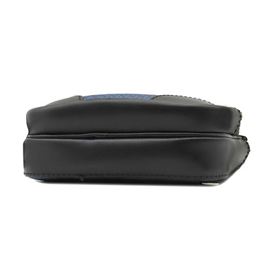 ルイヴィトン LOUIS VUITTON アマゾン スリングバッグ N50011 マリーヌ レザー ダミエグラフィット3Dキャンバス ボディバッグ シルバー金具 ショルダーバッグ 青