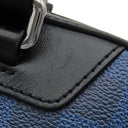 ルイヴィトン LOUIS VUITTON アマゾン スリングバッグ N50011 マリーヌ レザー ダミエグラフィット3Dキャンバス ボディバッグ シルバー金具 ショルダーバッグ 青