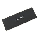 シャネル CHANEL COCO スリム バンドー ブラック×マルチカラー シルク スカーフ 黒 ココマーク ロゴ ツイリー