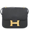 エルメス HERMES コンスタンスミニ 3 ミロワール ブラック ヴォーエプソン ショルダーバッグ ゴールド金具 黒